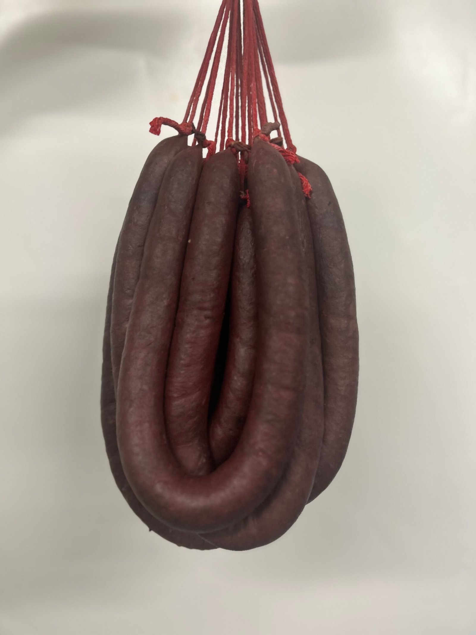 Butifarra negra elaborada a mano