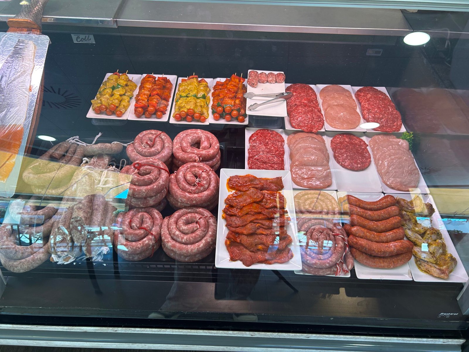 Salchichas frescas artesanales para brasa